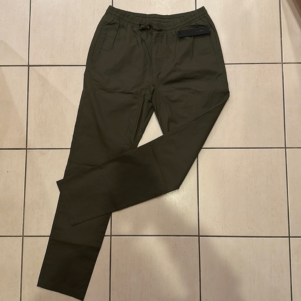 olive green joggers, new with tags never worn